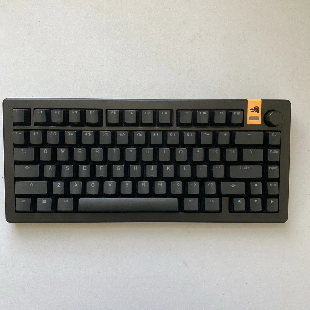 Glorious - GMMK 3 HE 75% Wired Hall-Effect Linear Switch Gaming Keyboard - BLACK